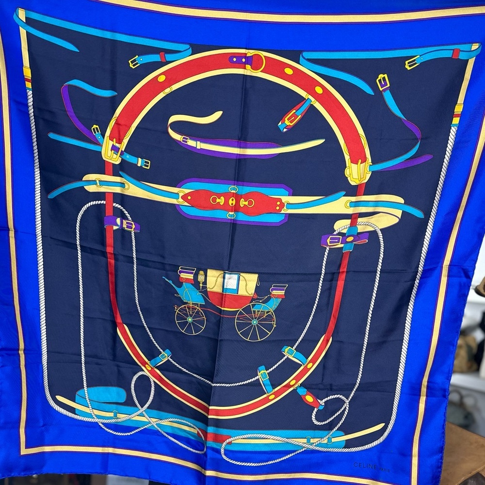 CELINE SILK SCARF